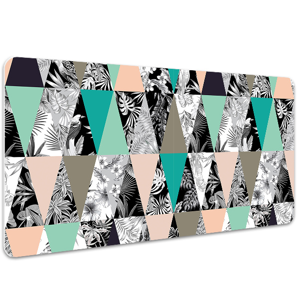 Sous-main bureau Patchwork tropical