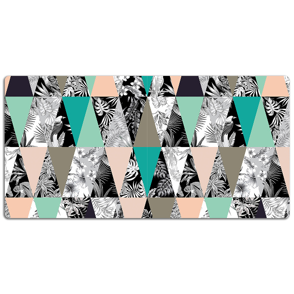 Sous-main bureau Patchwork tropical