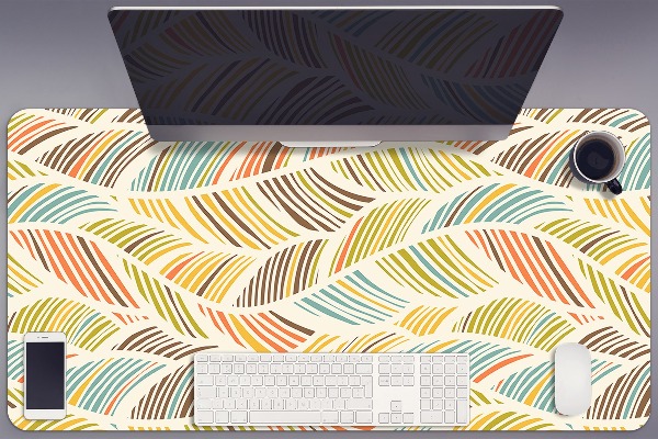 Protège bureau Vagues abstraites