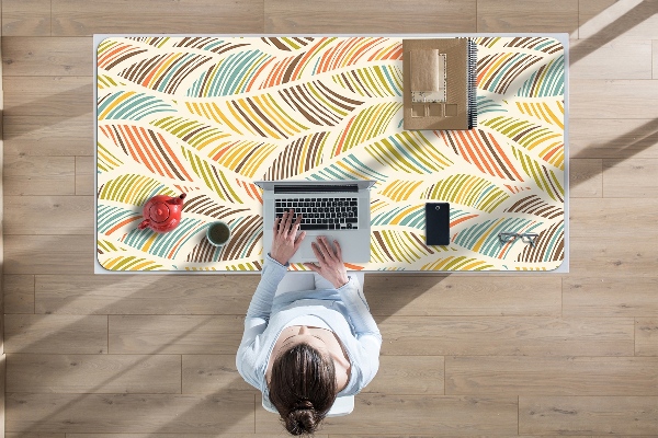 Protège bureau Vagues abstraites