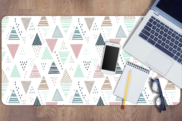 Protège bureau Triangles dessinés