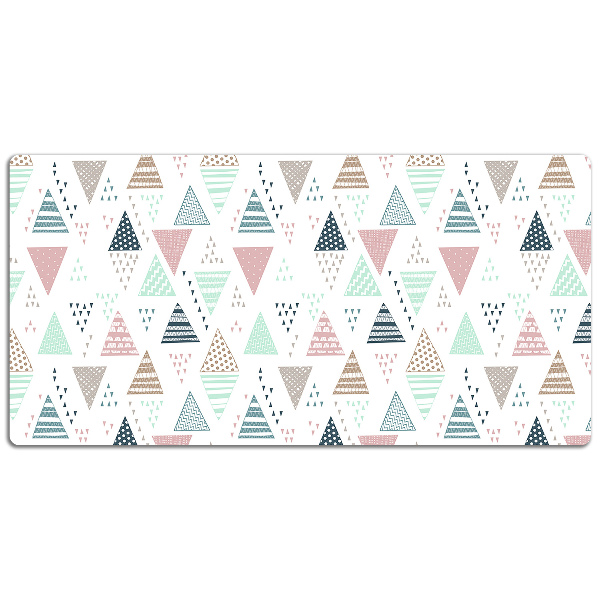 Protège bureau Triangles dessinés