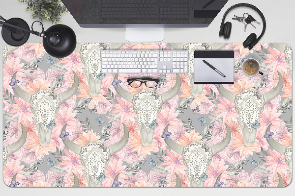 Sous main de bureau Crâne