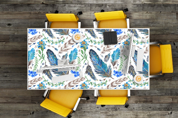 Tapis de bureau Plumes d'oiseaux