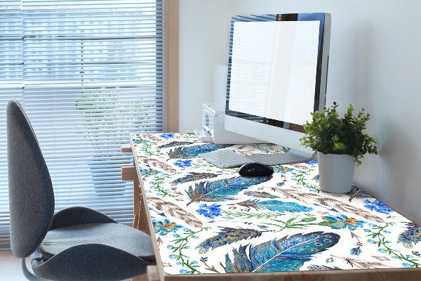 Tapis de bureau Plumes d'oiseaux