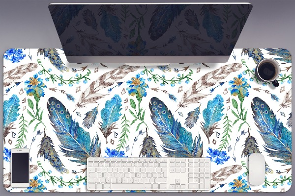 Tapis de bureau Plumes d'oiseaux