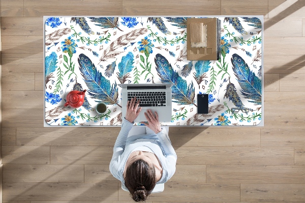 Tapis de bureau Plumes d'oiseaux