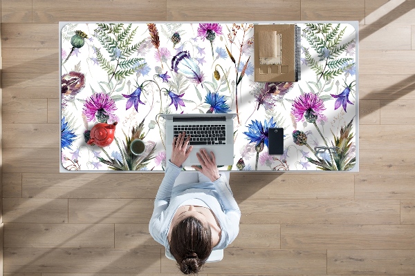 Tapis de bureau Fleurs de terrain