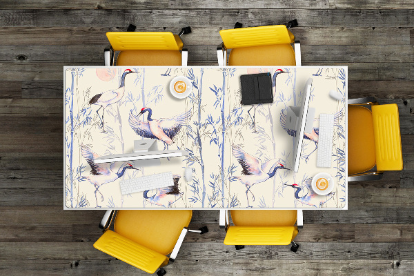 Tapis de bureau Grue danser