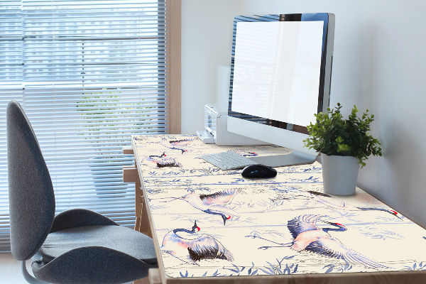 Tapis de bureau Grue danser