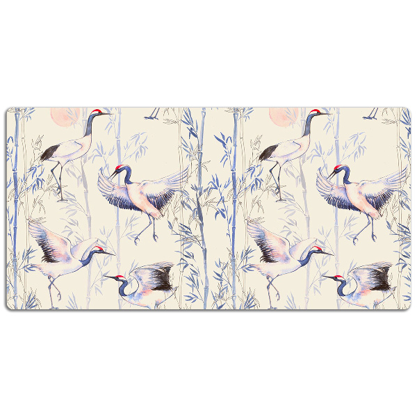 Tapis de bureau Grue danser