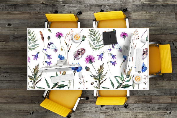 Sous main de bureau Fleurs du pré