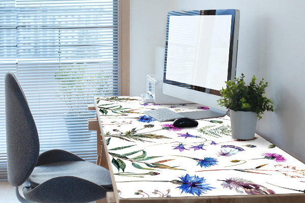 Sous main de bureau Fleurs du pré