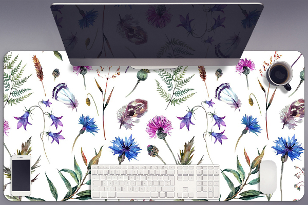 Sous main de bureau Fleurs du pré
