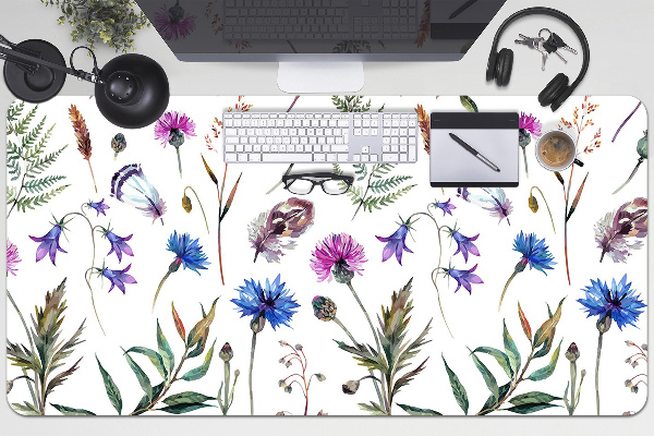 Sous main de bureau Fleurs du pré