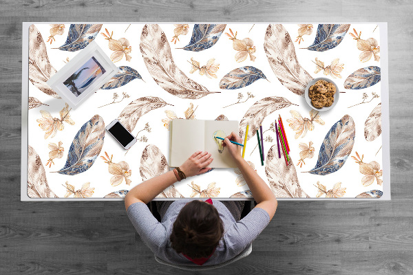 Sous-main bureau Feuilles tombantes