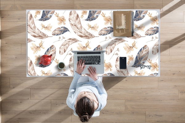 Sous-main bureau Feuilles tombantes
