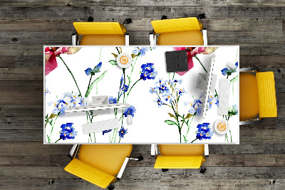 Tapis de bureau Fleurs peintes