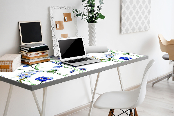 Tapis de bureau Fleurs peintes