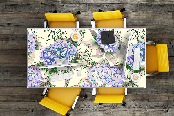 Sous main de bureau Hortensia