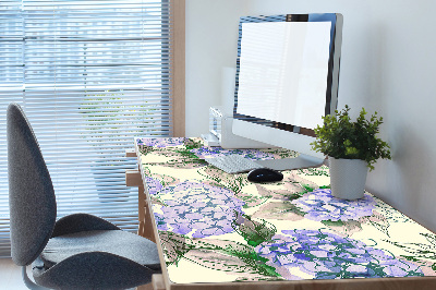 Sous main de bureau Hortensia