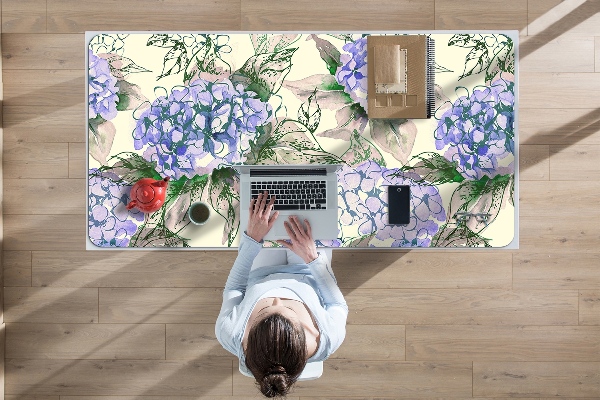 Sous main de bureau Hortensia