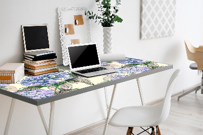 Sous main de bureau Hortensia