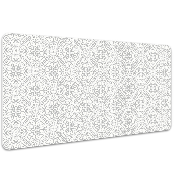 Protège bureau Ornement floral