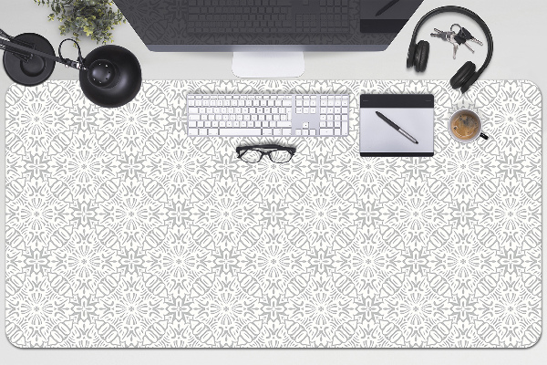 Protège bureau Ornement floral