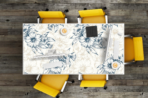 Tapis de bureau Art floral