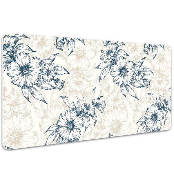 Tapis de bureau Art floral