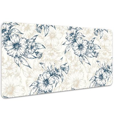 Tapis de bureau Art floral