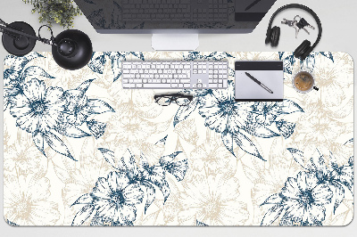 Tapis de bureau Art floral