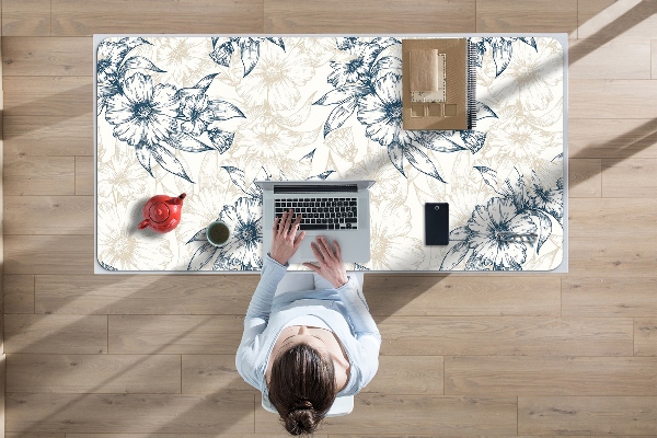 Tapis de bureau Art floral