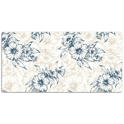 Tapis de bureau Art floral