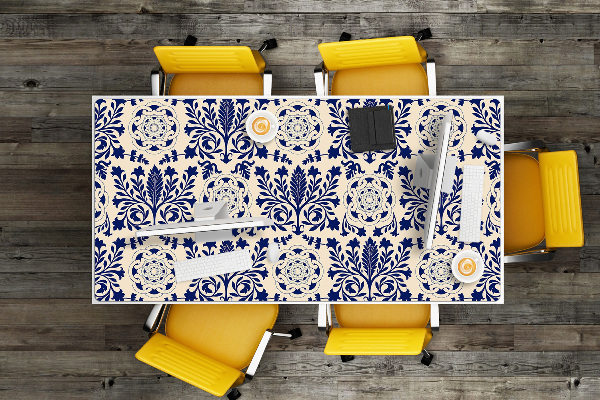 Sous-main bureau Modèle bleu
