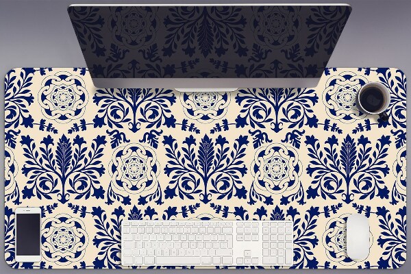 Sous-main bureau Modèle bleu
