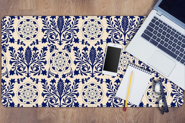 Sous-main bureau Modèle bleu