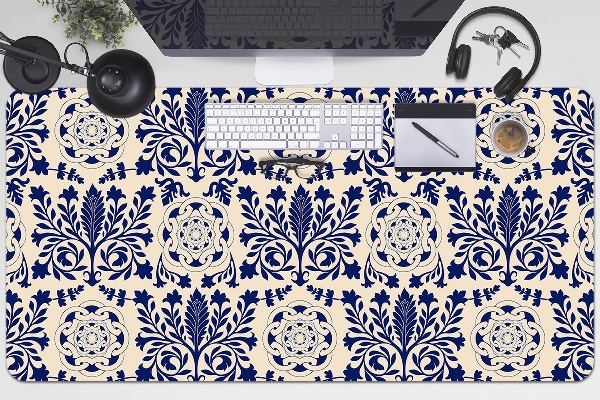 Sous-main bureau Modèle bleu