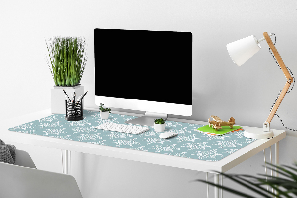 Sous main de bureau Damassé