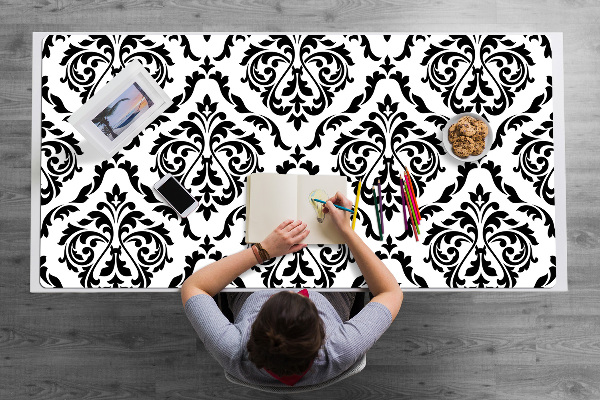 Sous main de bureau Damassé