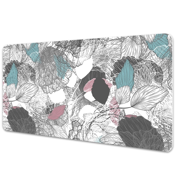 Sous main de bureau Motif floral