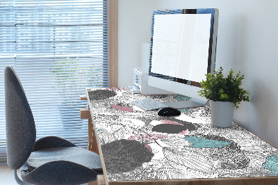 Sous main de bureau Motif floral