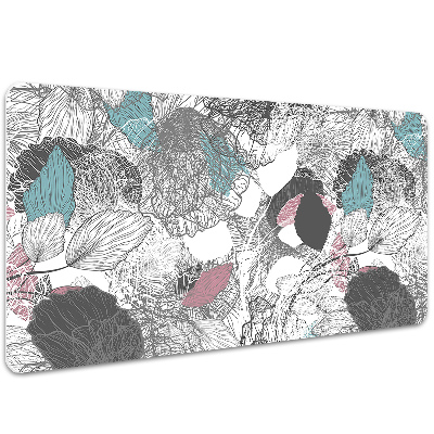 Sous main de bureau Motif floral