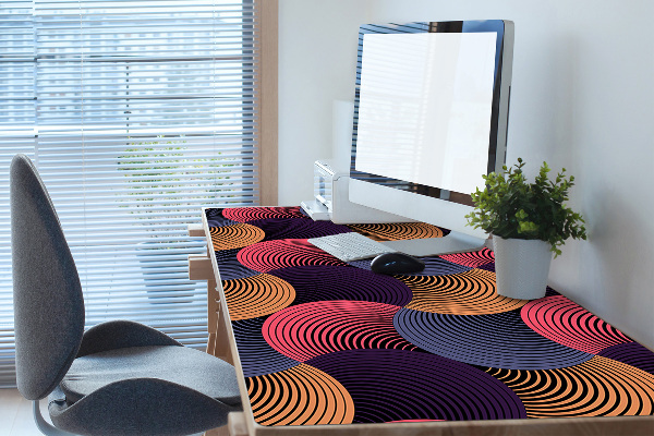 Sous main de bureau Modèle coloré