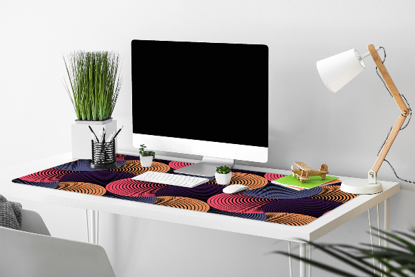 Sous main de bureau Modèle coloré