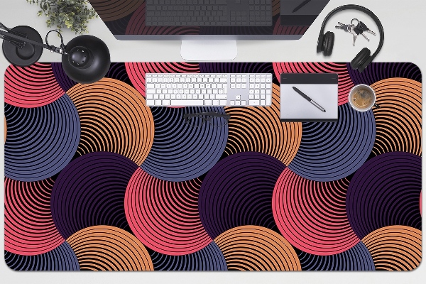 Sous main de bureau Modèle coloré
