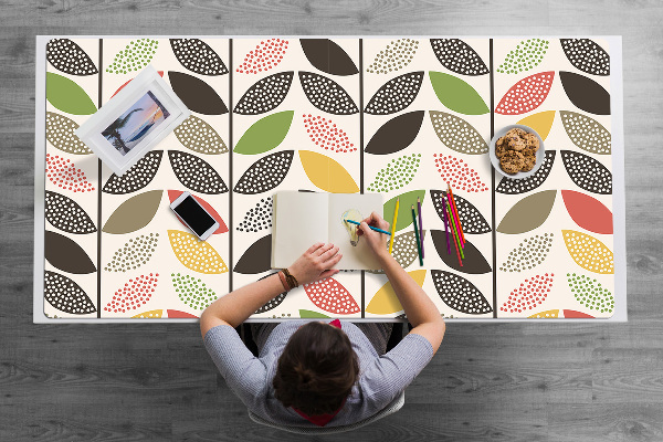 Sous main de bureau Modèle coloré