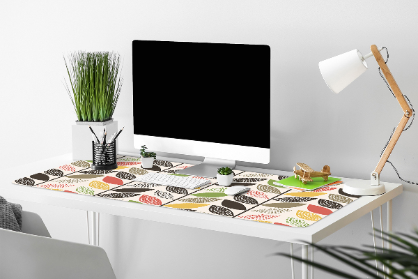 Sous main de bureau Modèle coloré