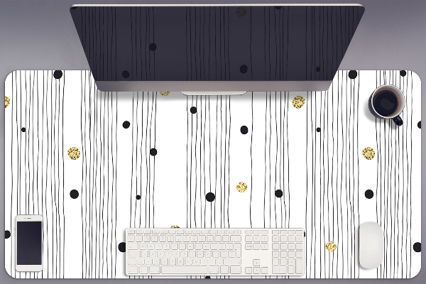 Sous main de bureau Lignes minces
